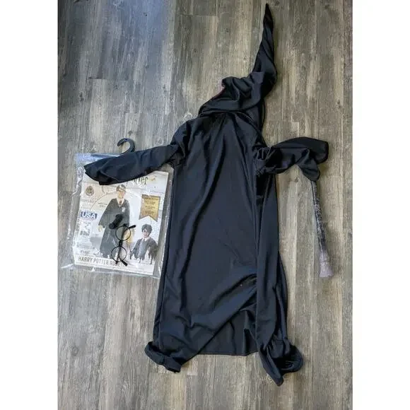 Harry Potter Child's Size S (4-6) Halloween Costume Complete Outfit With Extras - Picture 8 of 13